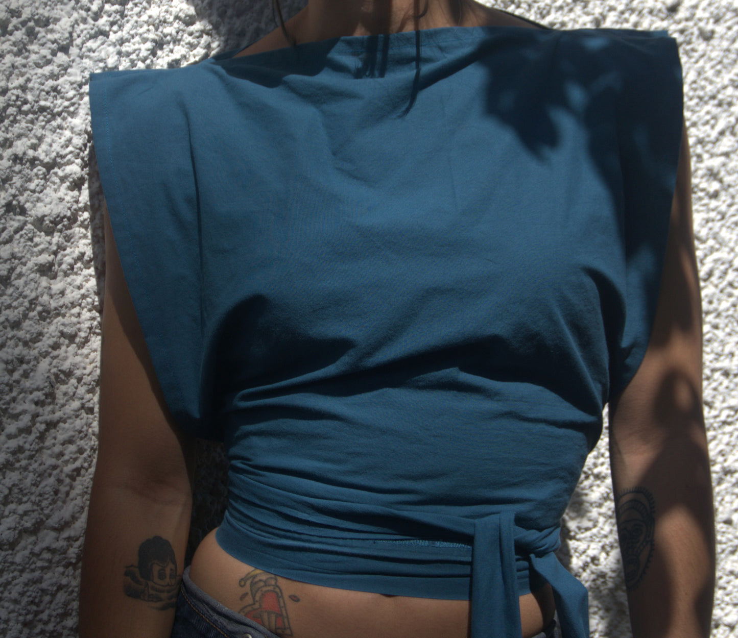 Ziggi top - bleu marine