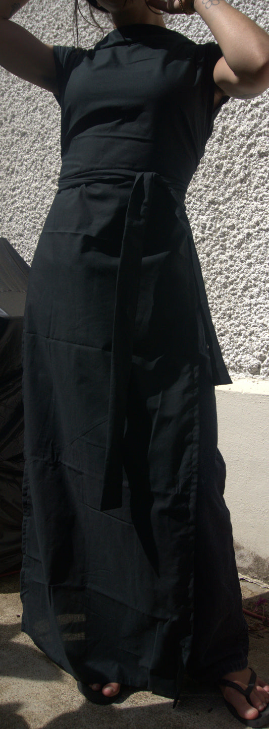 ziggi dress maxi - noire