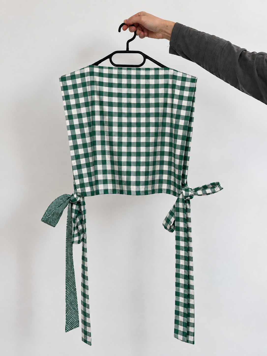 ziggi top - vichy vert
