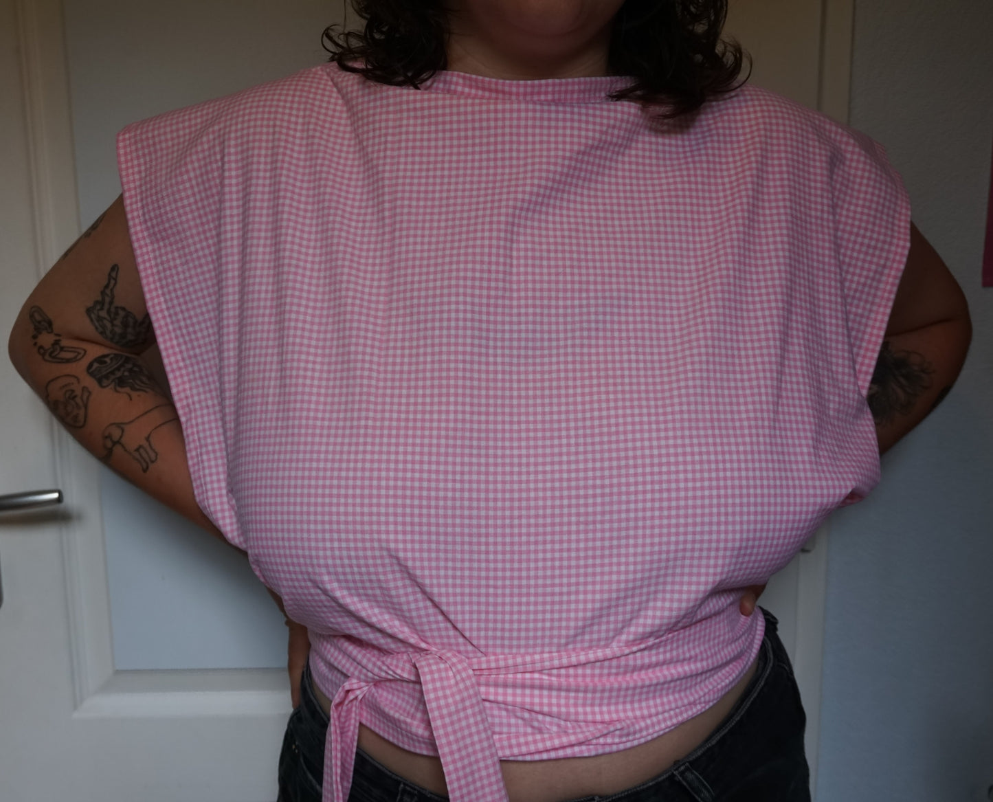 ziggi top - vichy rose