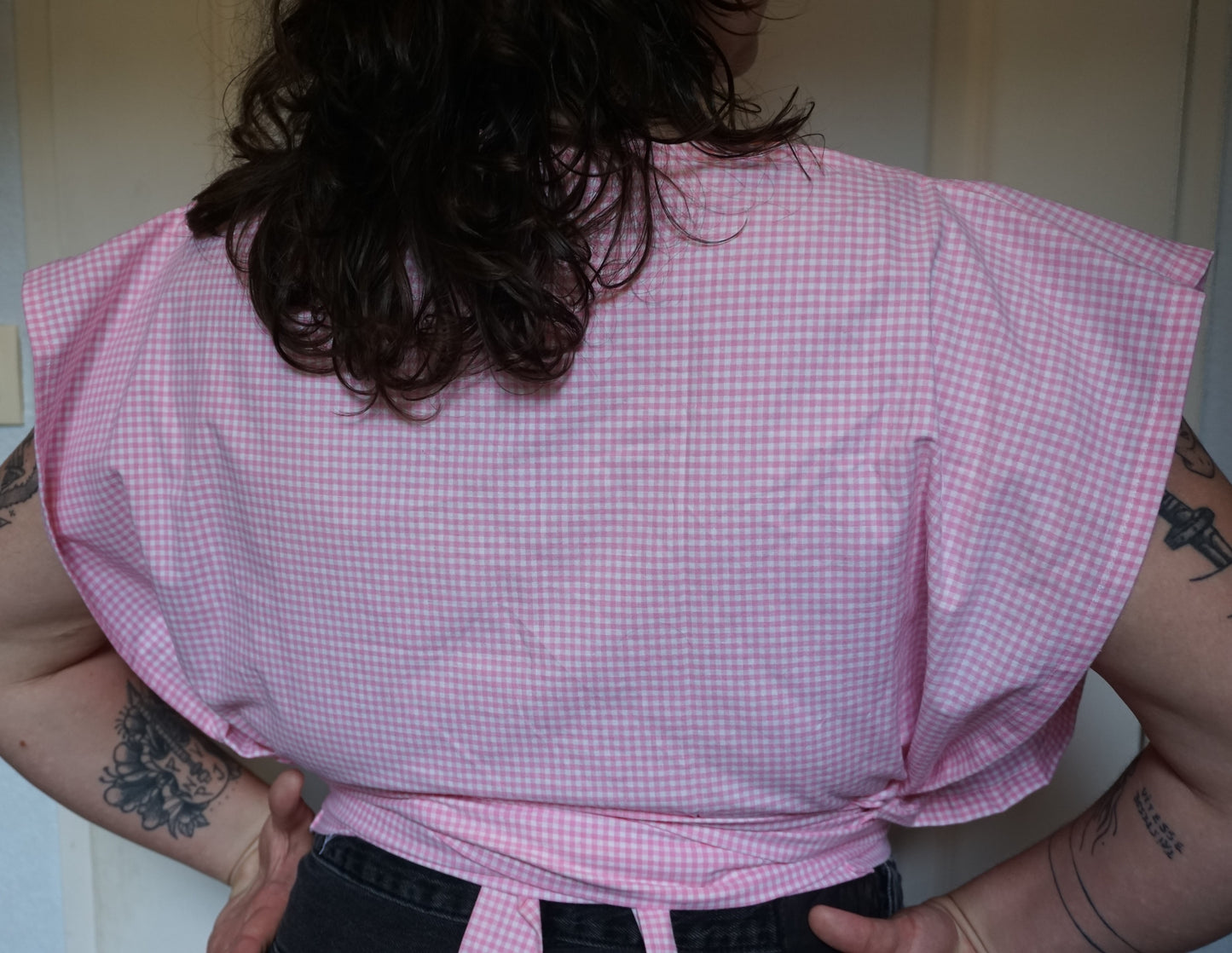 ziggi top - vichy rose