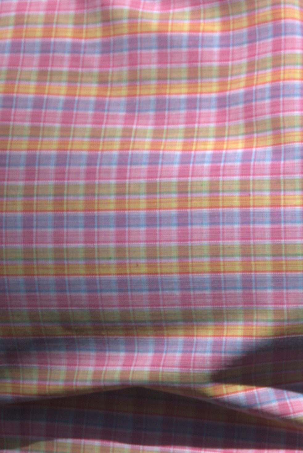 Ziggi top - tartan pastel