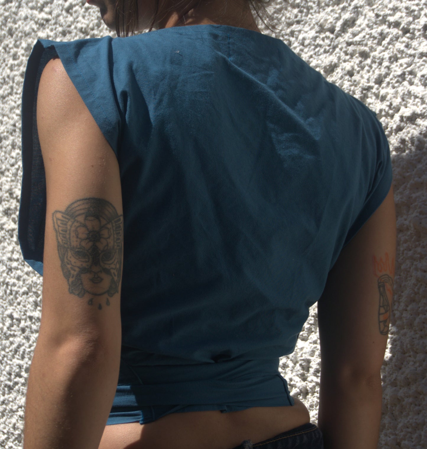 Ziggi top - bleu marine