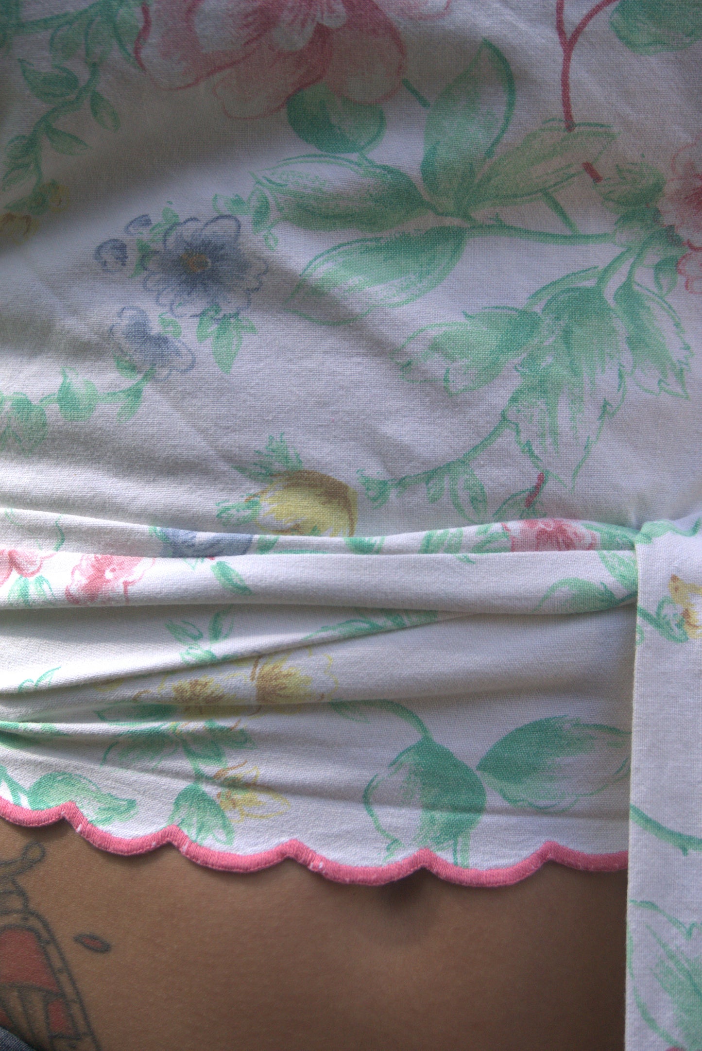 Ziggi top - fleurs vintages
