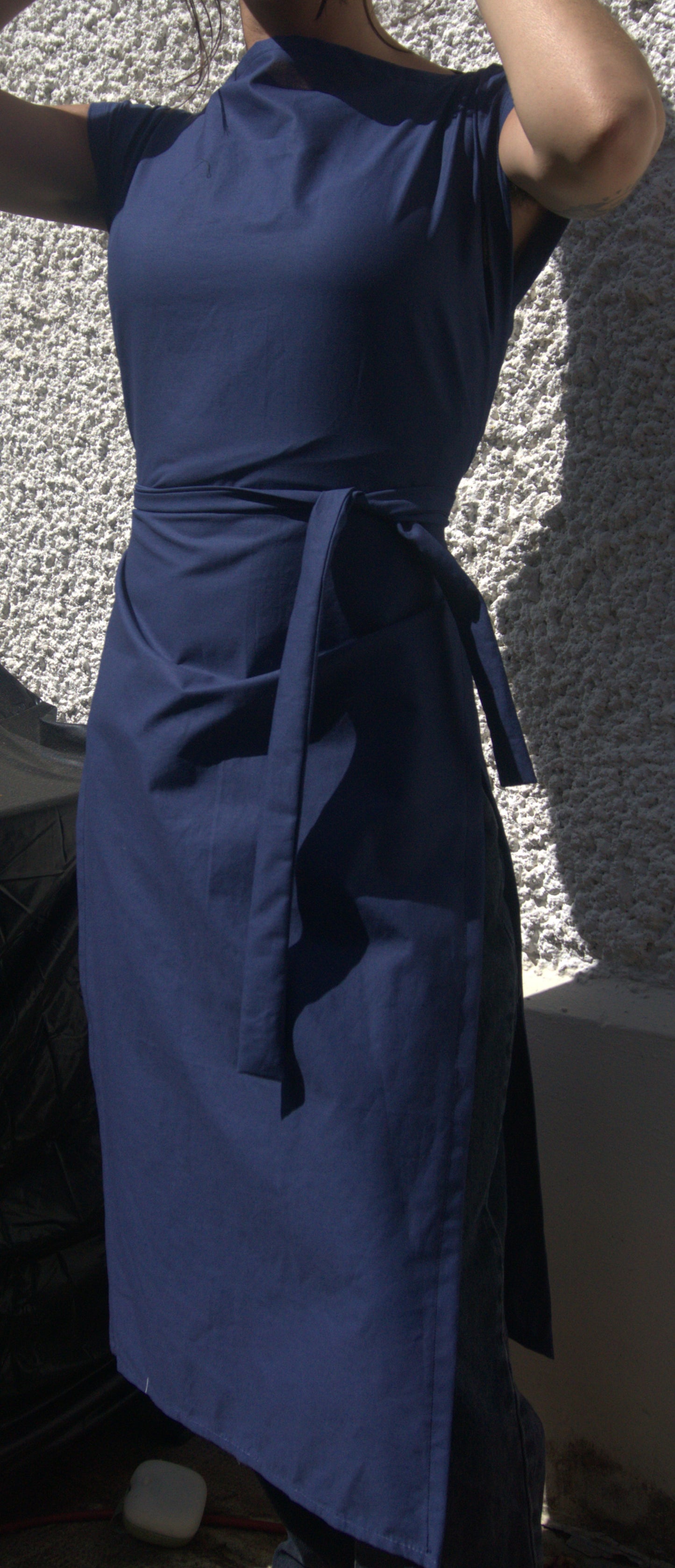 Ziggi dres maxi - bleu marine