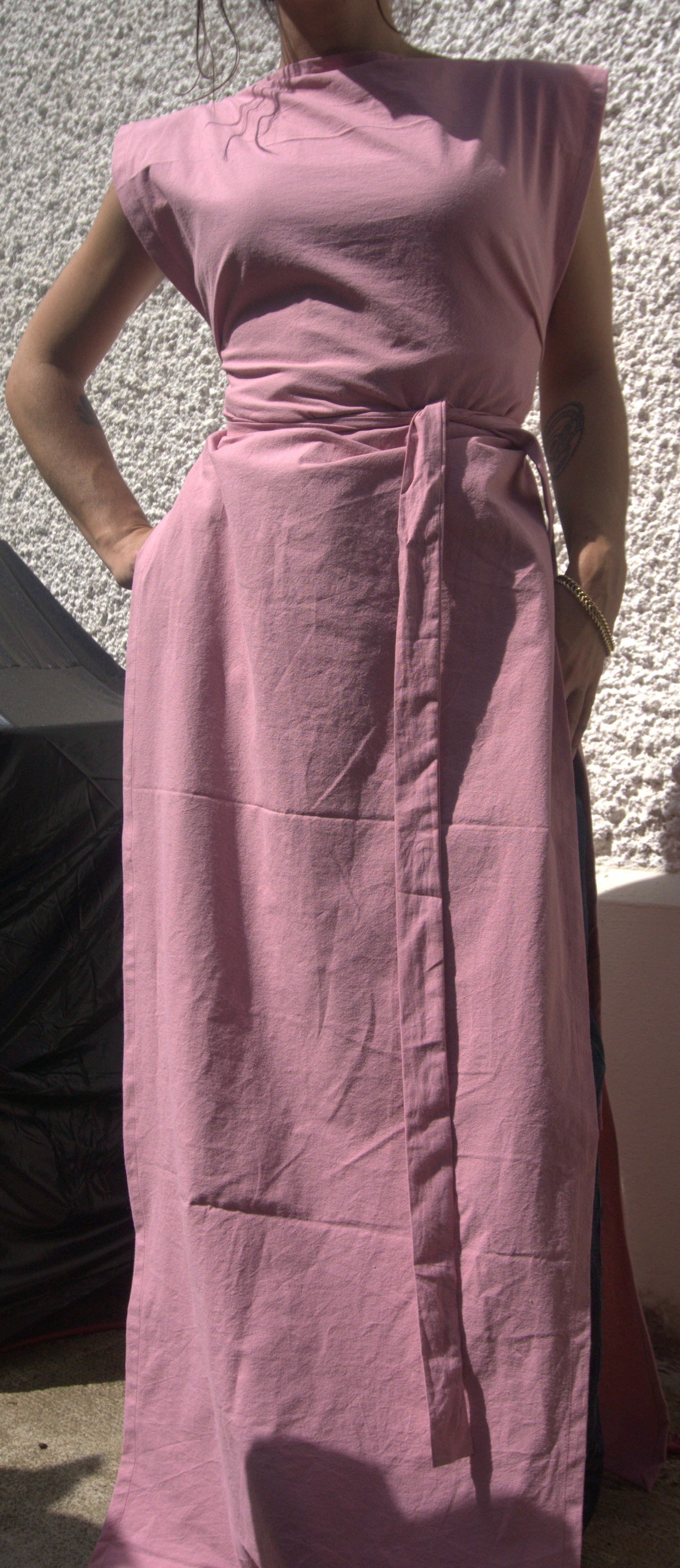 ziggi dress maxi - rose