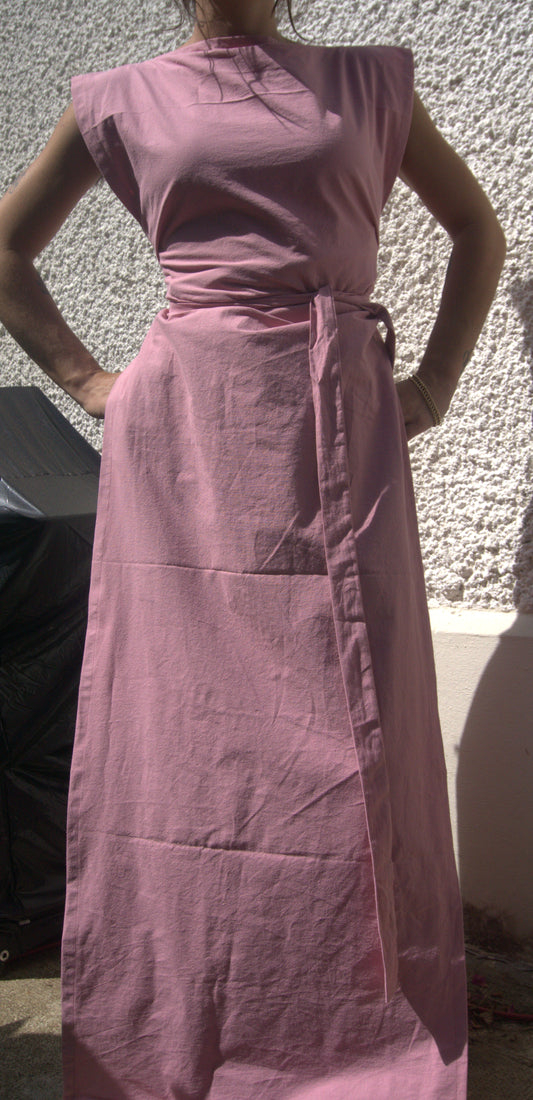 ziggi dress maxi - rose