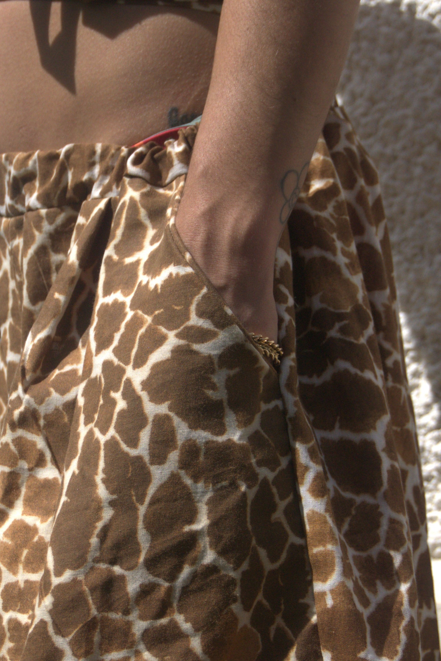 Zaza short - girafe