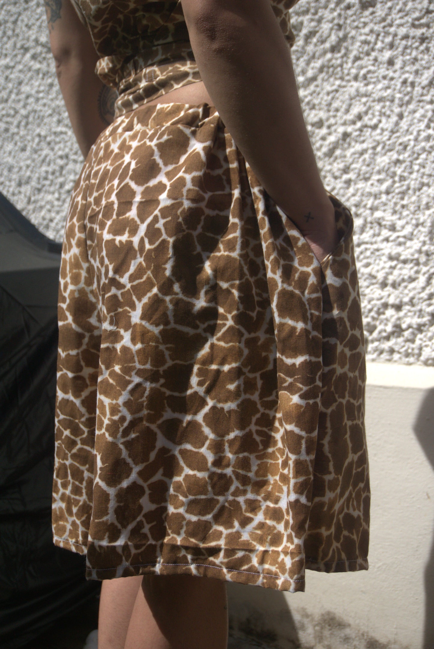 Zaza short - girafe