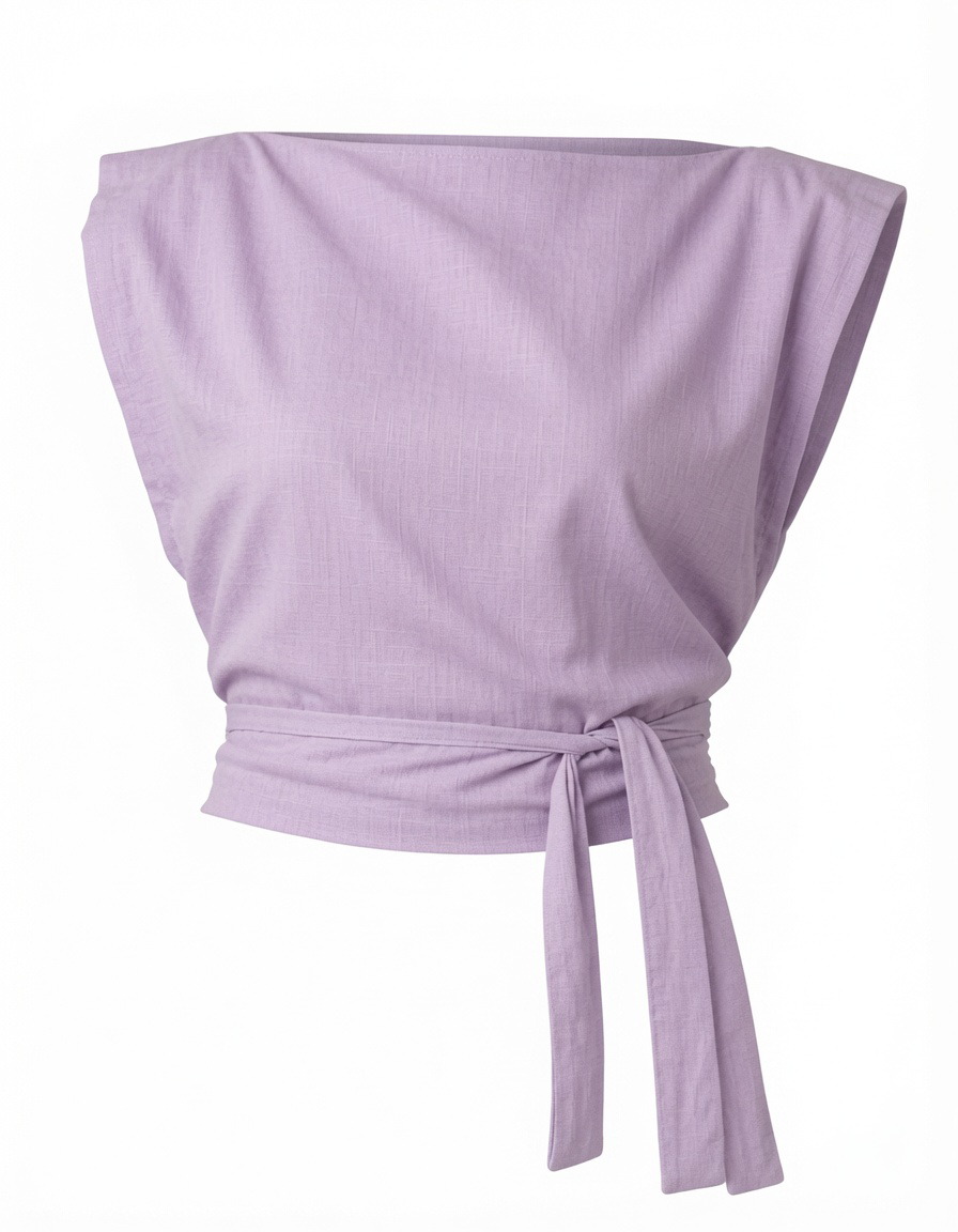 ziggi top - violet pastel