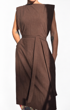 Ziggi dress - chocolat
