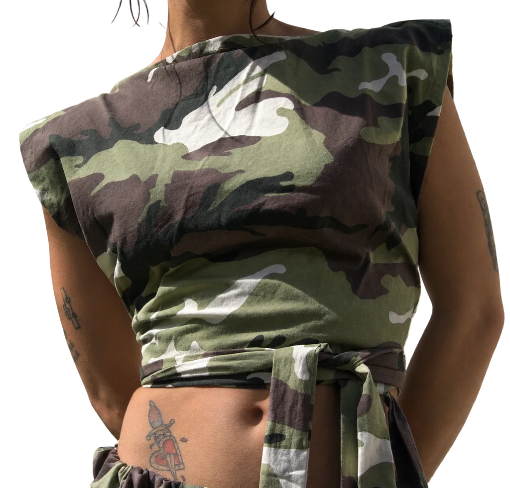 Ziggi top - camouflage